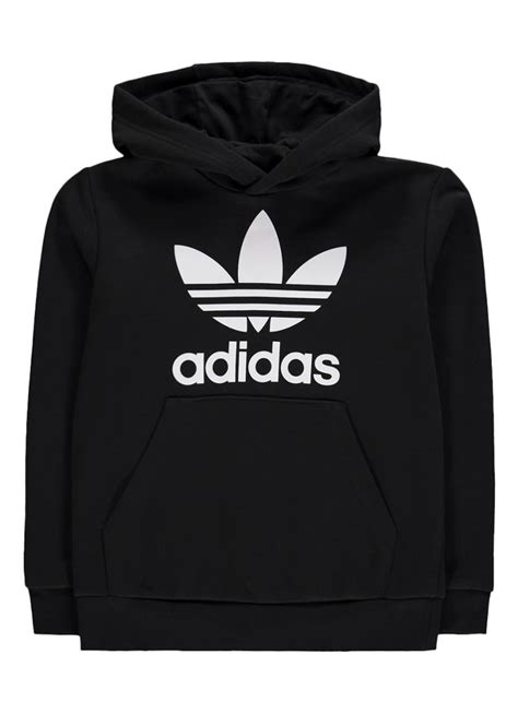 hoodie zwart adidas